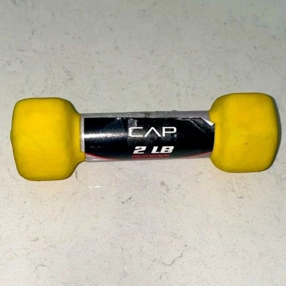 CAP Yellow Dumbbell 2 LB